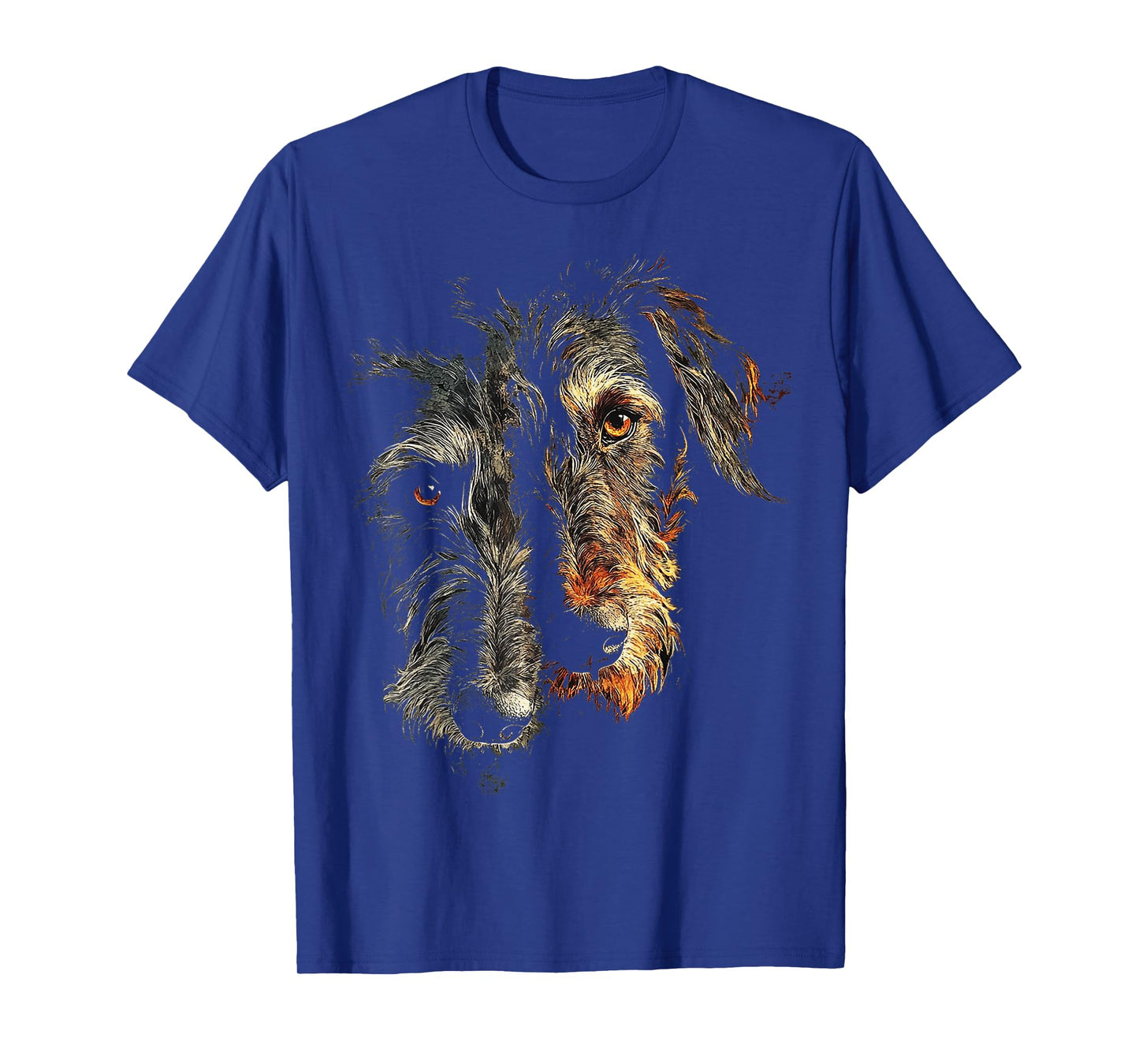 Irish Wolfhound Dog Graphic Pet Illustration Irish Wolfhound T-Shirt