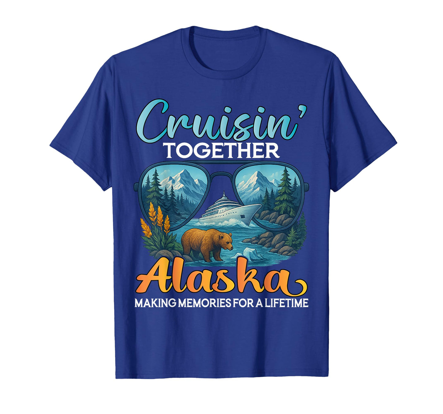 Cruisin Together Alaska 2025 Group Alaska Cruise Family T-Shirt