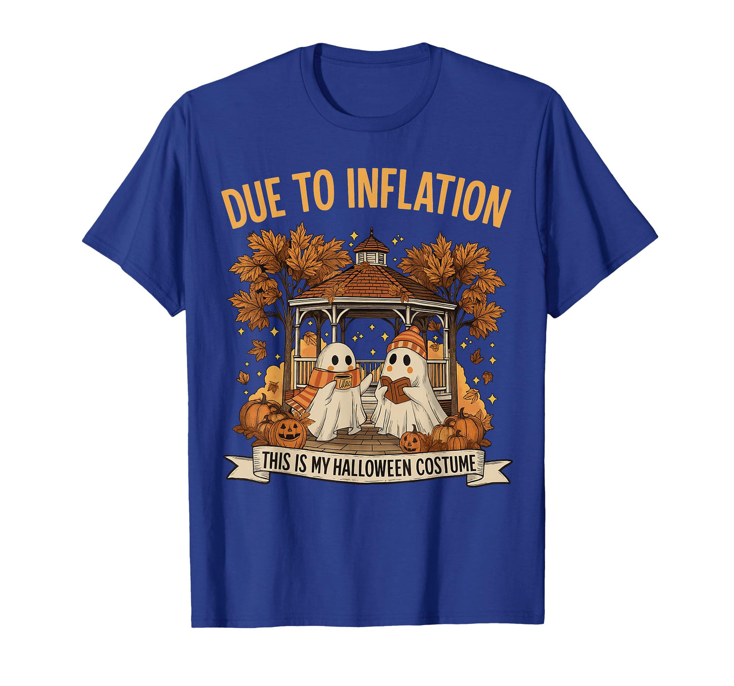 HUGvyn Due to Inflation This is My Halloween Ghost Costume T-Shirt