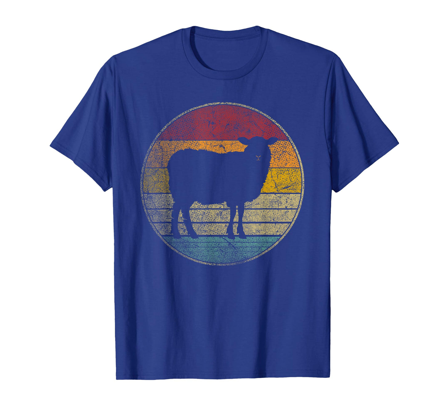 Sheep - Lover Vintage Funny Retro 70s 80s Men Women Kids T-Shirt