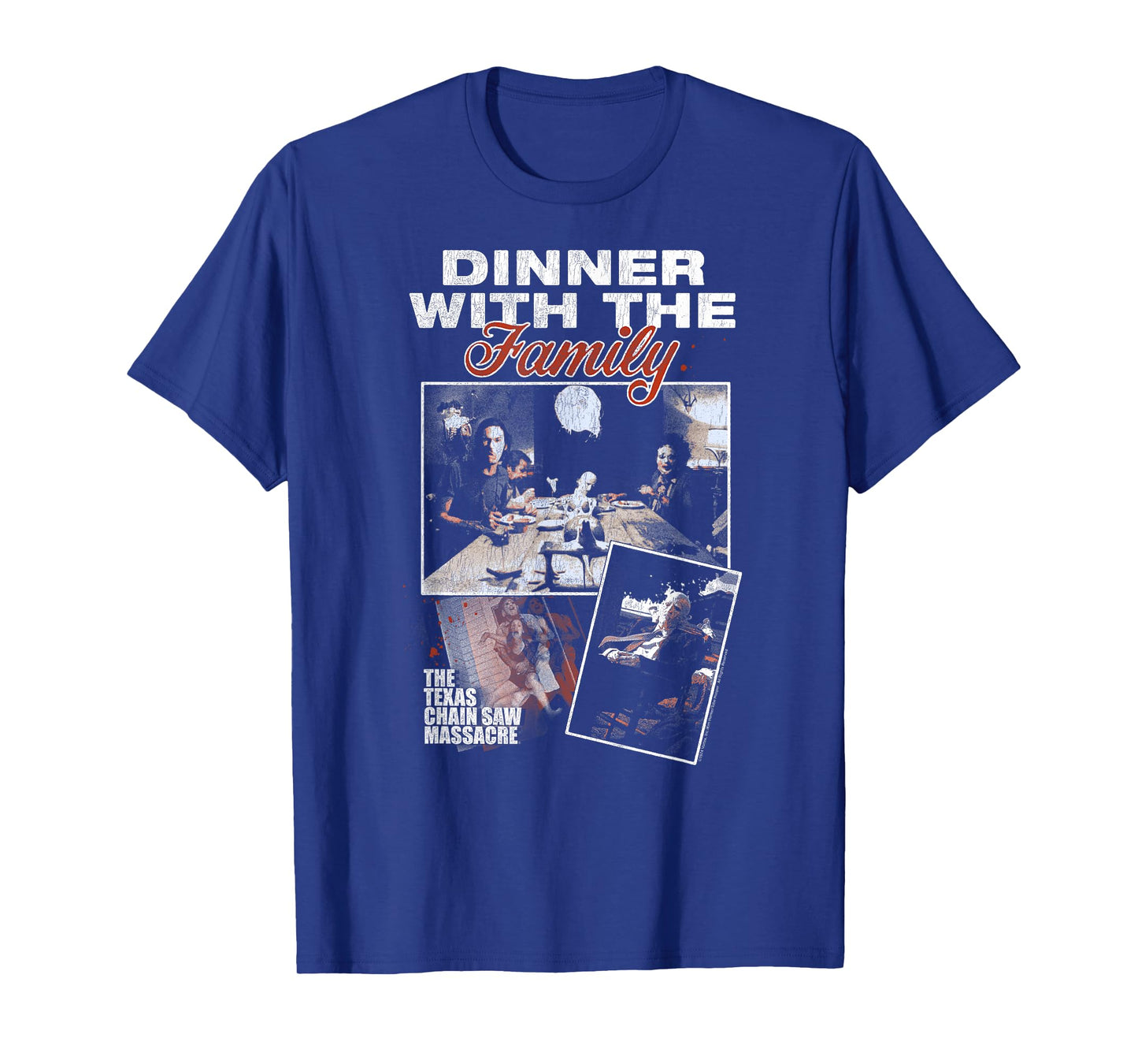 The Texas Chainsaw Massacre Dinner with the Family Horror T-Shirt