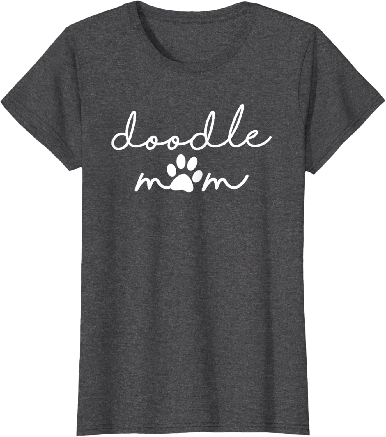 Golden Doodle Mom Mini Labradoodle Goldendoodle Pawprint T-Shirt