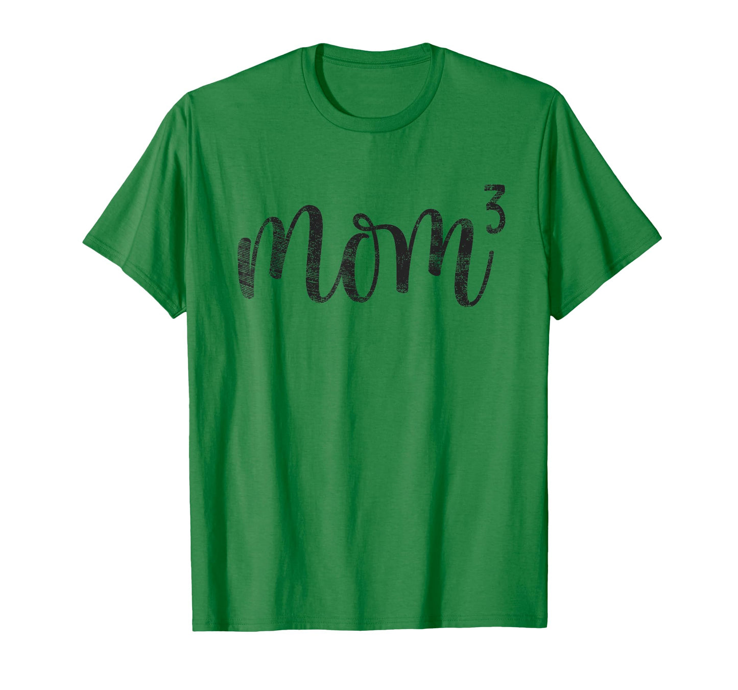 Mom3 Mom Cubed Mother of Three Mama of 3 Gifts Mothers Day T-Shirt