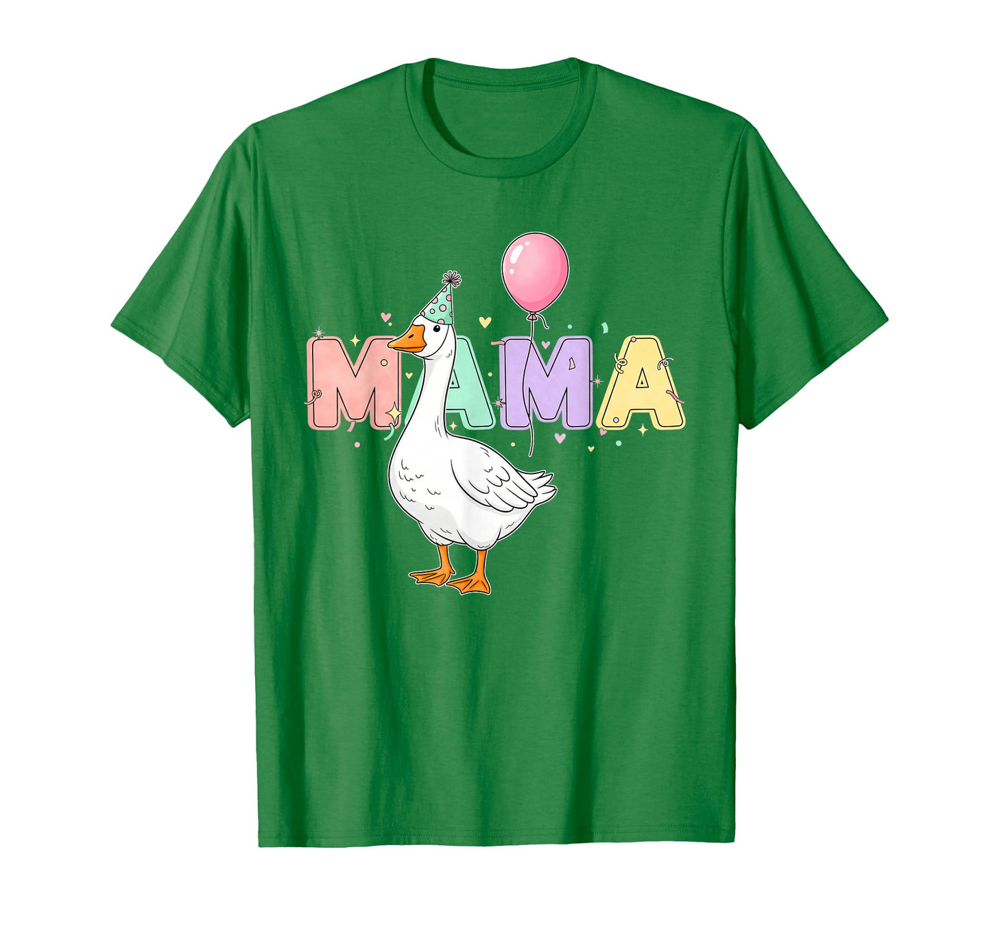 Mama Goose Silly Goose Matching Family 1st Birthday T-Shirt