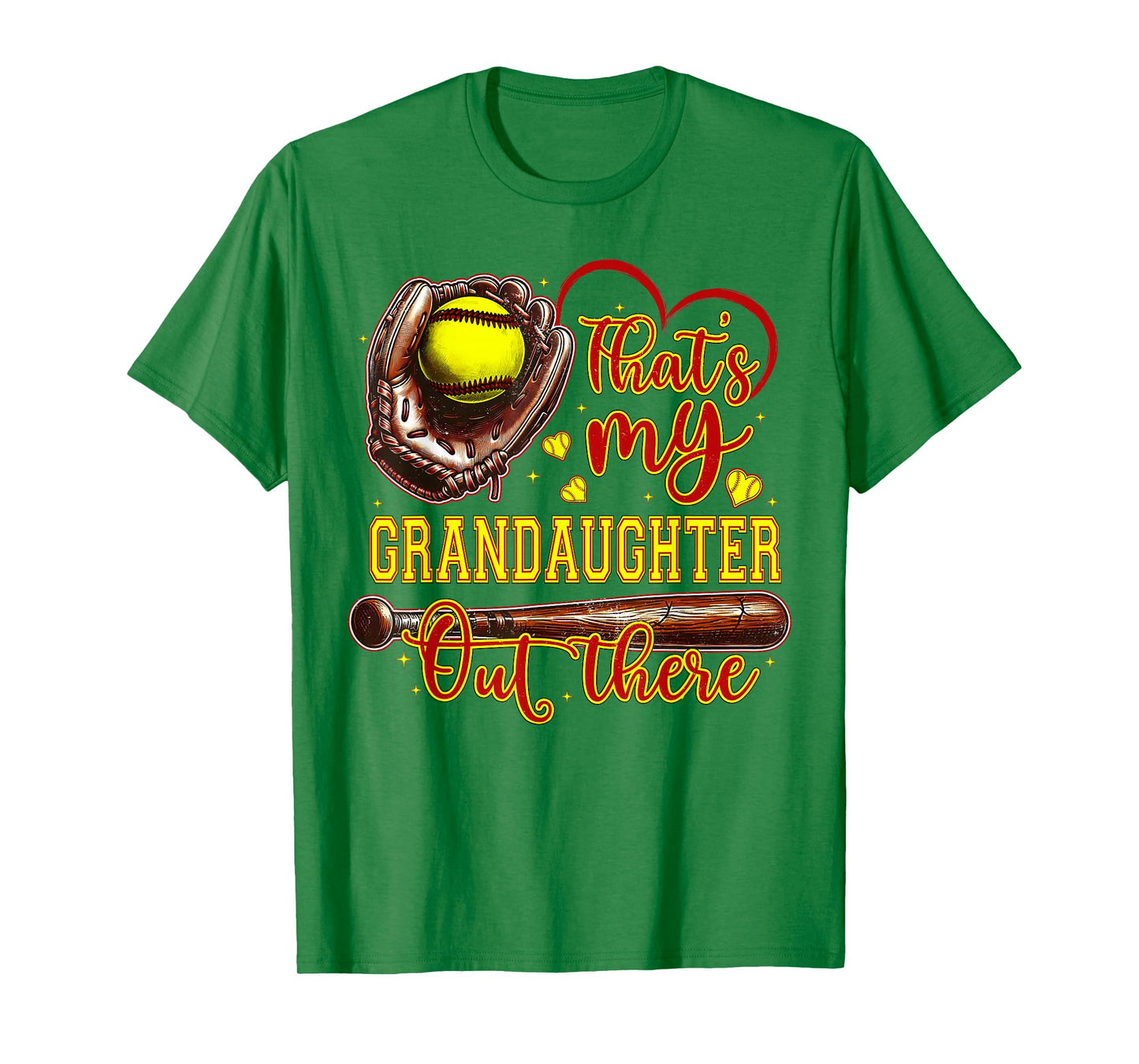 That's My Granddaughter Out There Softball Grandma T-Shirt