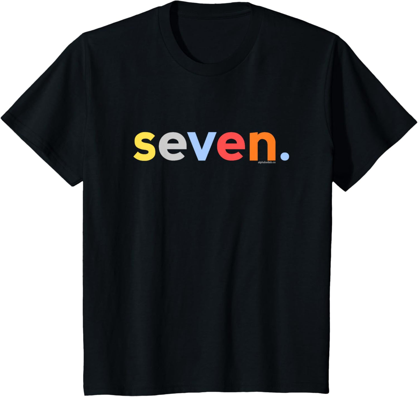 7th Birthday Shirt Boy 7 Year Old Seven | Age 7 Party Ideas T-Shirt
