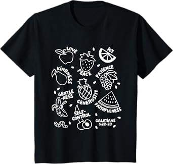 Fruit of the Spirit Christian Biblical Toddler Child Of God T-Shirt