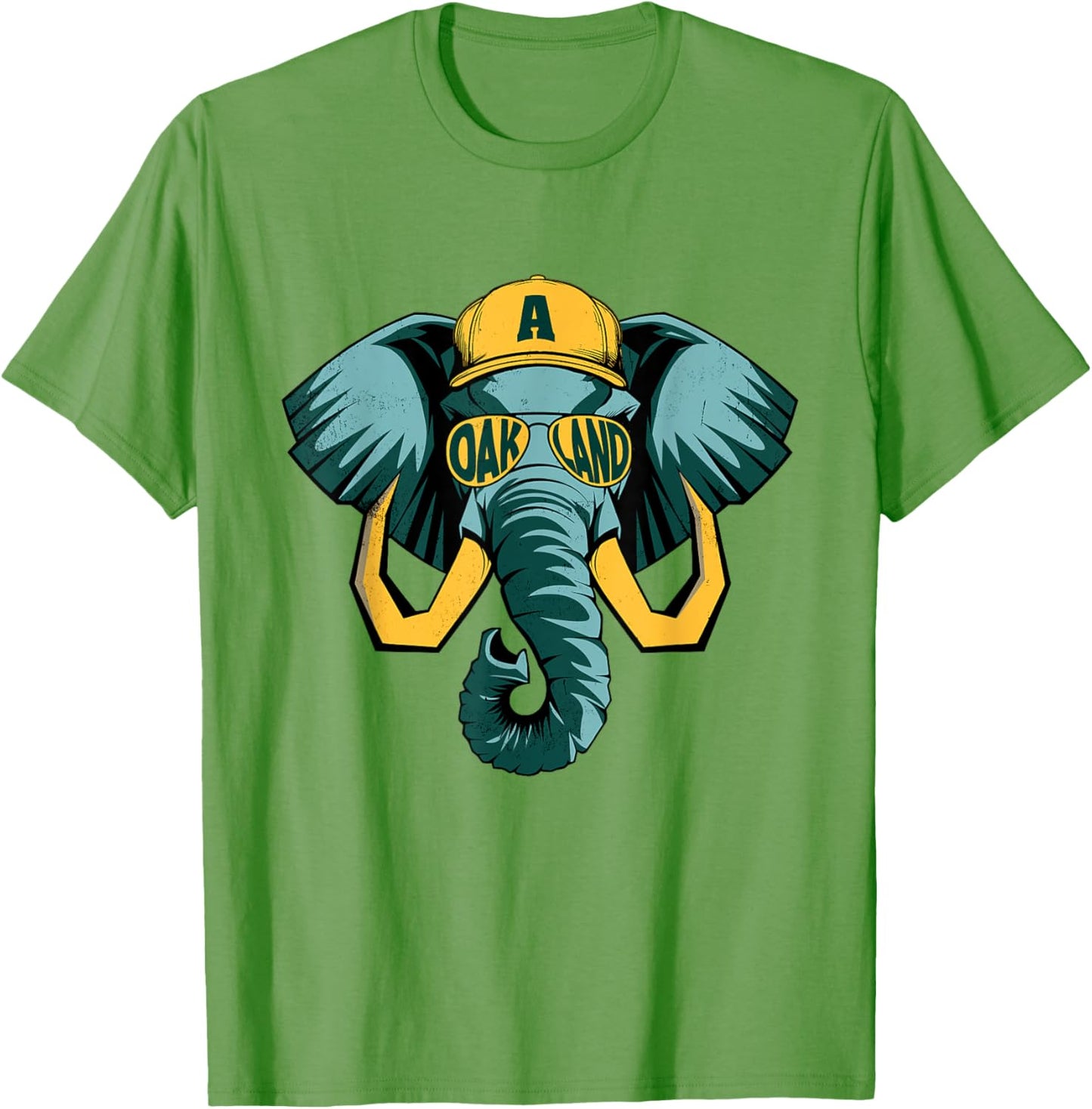 Graphic Oakland Game Day Classic Oakland Spirit Evergreen T-Shirt