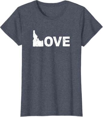 I Love Idaho | Boise | Potato | Gem State | Gift Idea T-Shirt