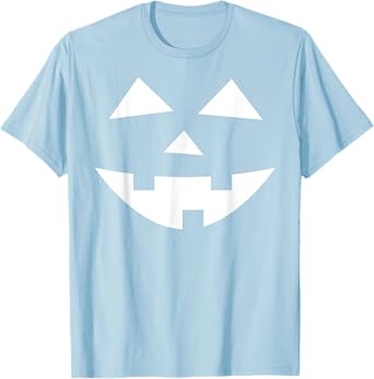 Jack O' Lantern Pumpkin Face - Funny Halloween Costume T-Shirt