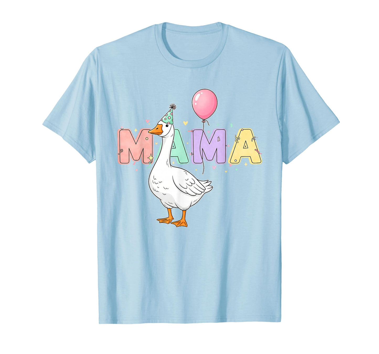 Mama Goose Silly Goose Matching Family 1st Birthday T-Shirt