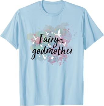 Cute Fairy Godmother T-Shirt For Godmothers Or Godparents T-Shirt