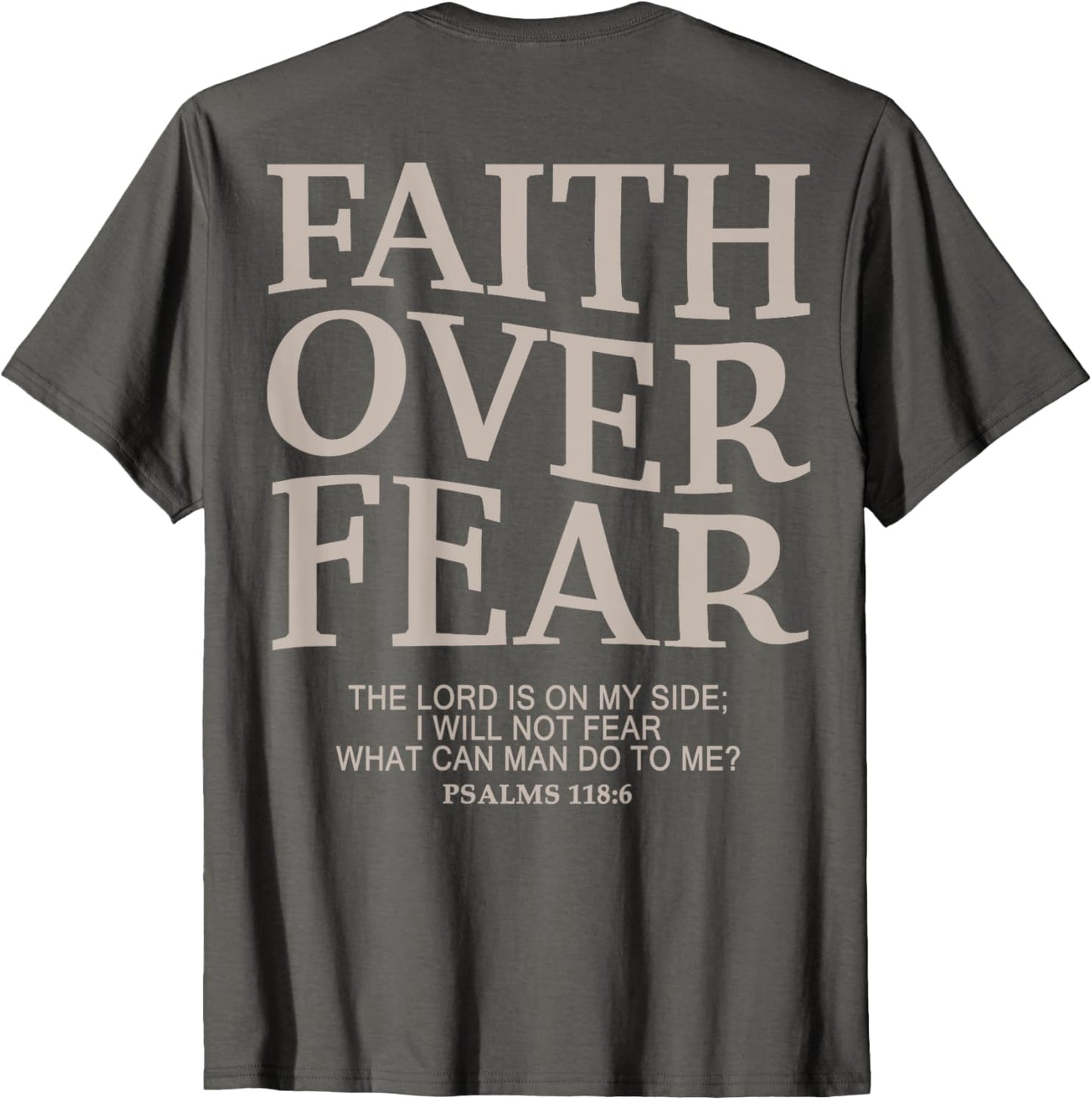 Faith Over Fear Christian T-Shirt