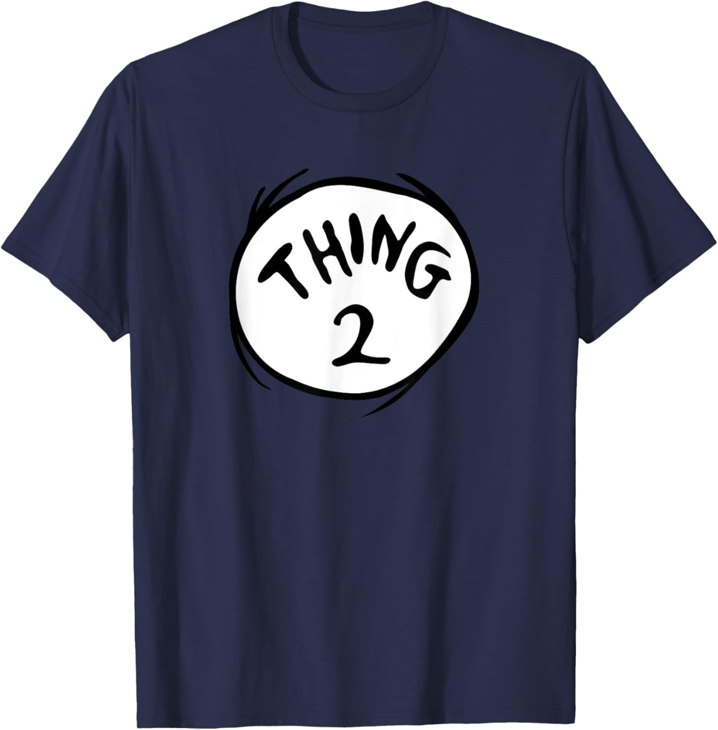Dr. Seuss Thing 2 Emblem Color Option T-Shirt