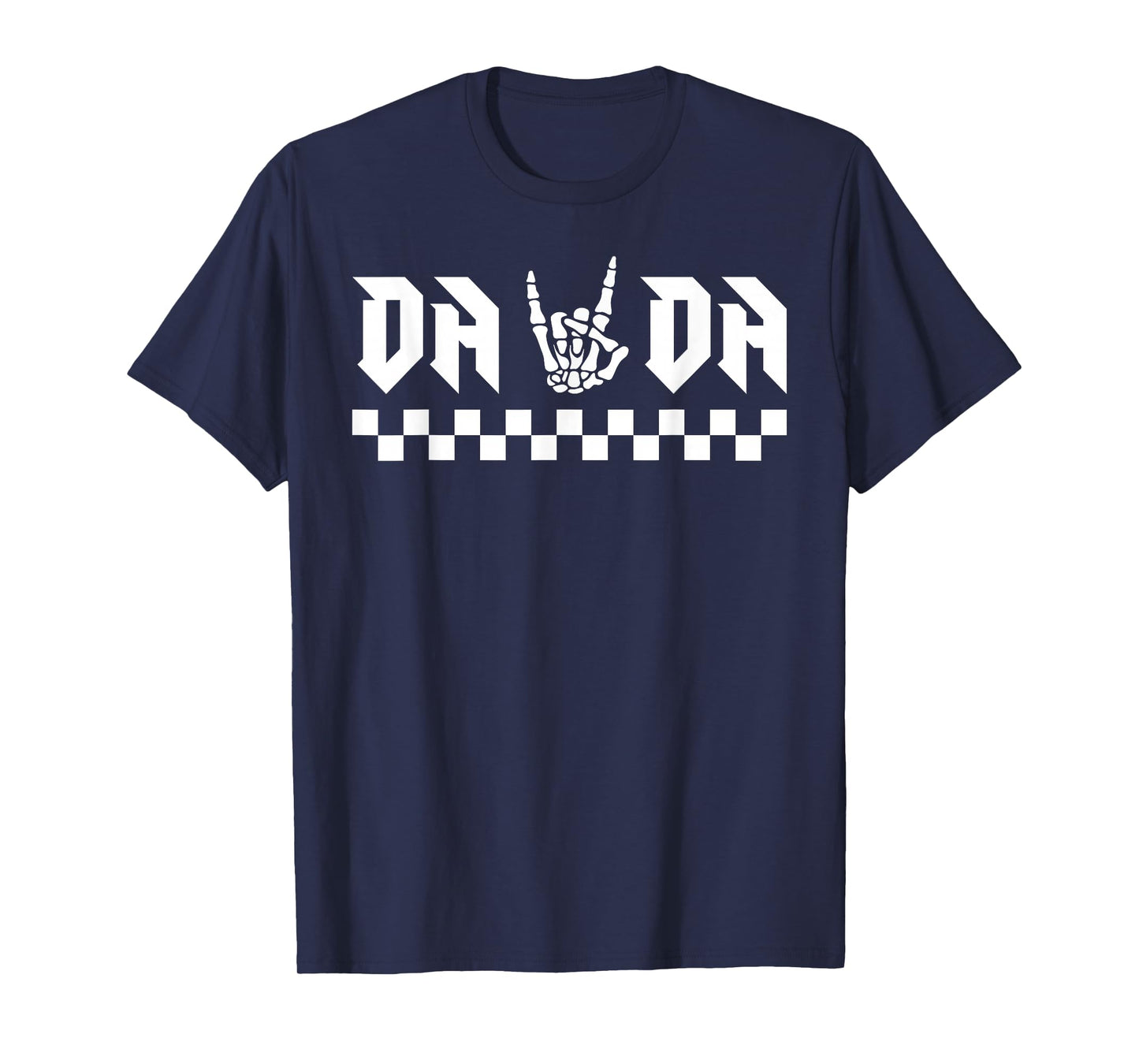 Dada Bad Two The Bone Family Matching Birthday Skeleton Dad T-Shirt