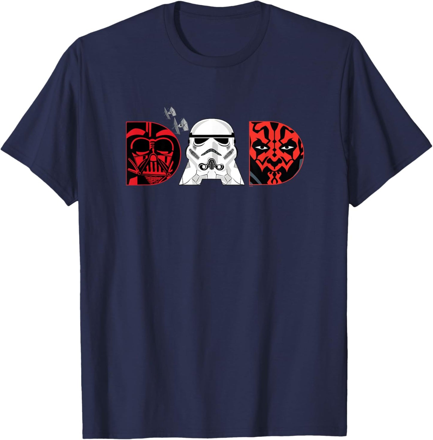 Star Wars Darth Vader Darth Maul Dad Father’s Day Birthday T-Shirt