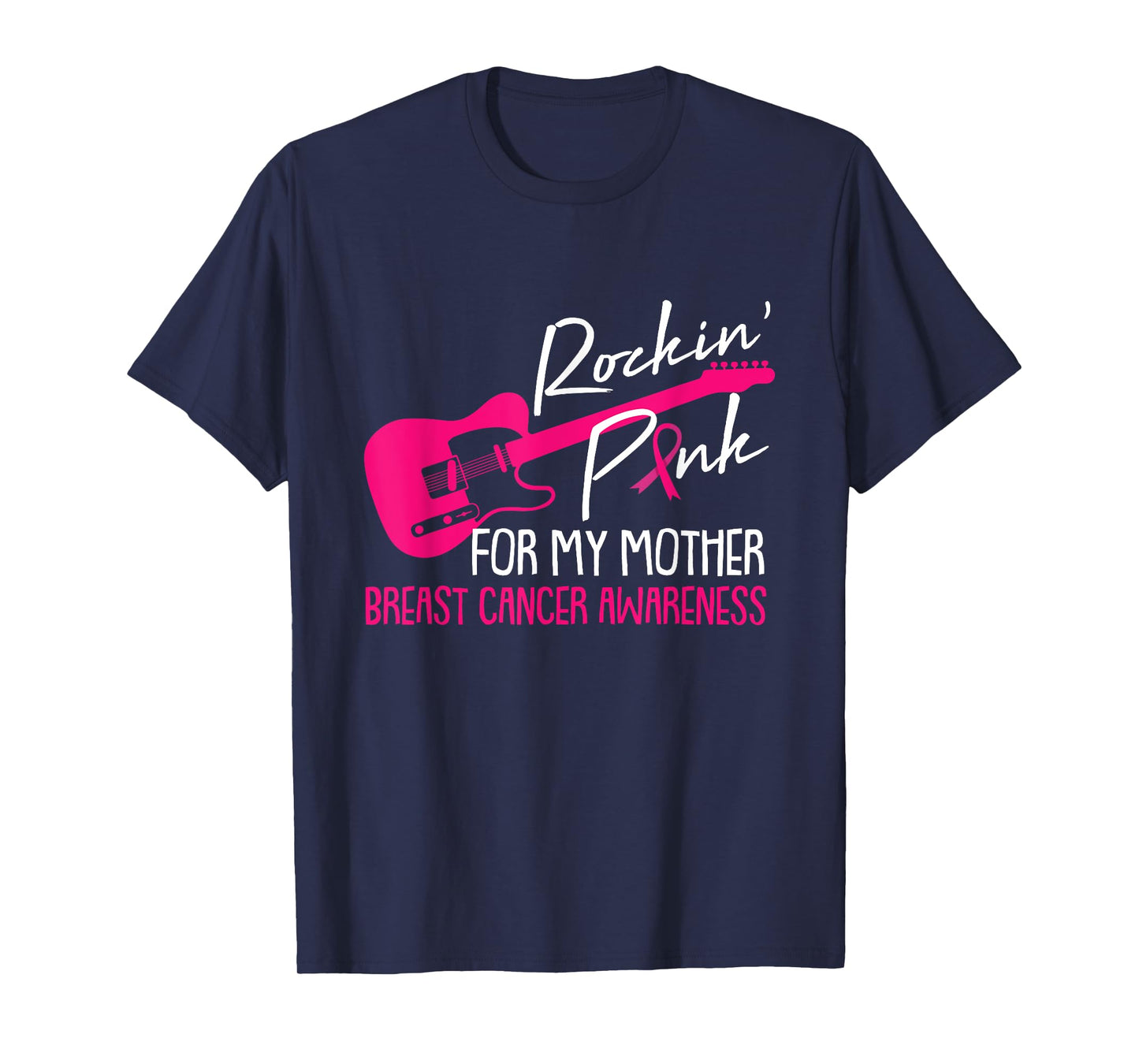 For My Mother Breast Cancer Awareness Pink Ribbon Warrior T-Shirt