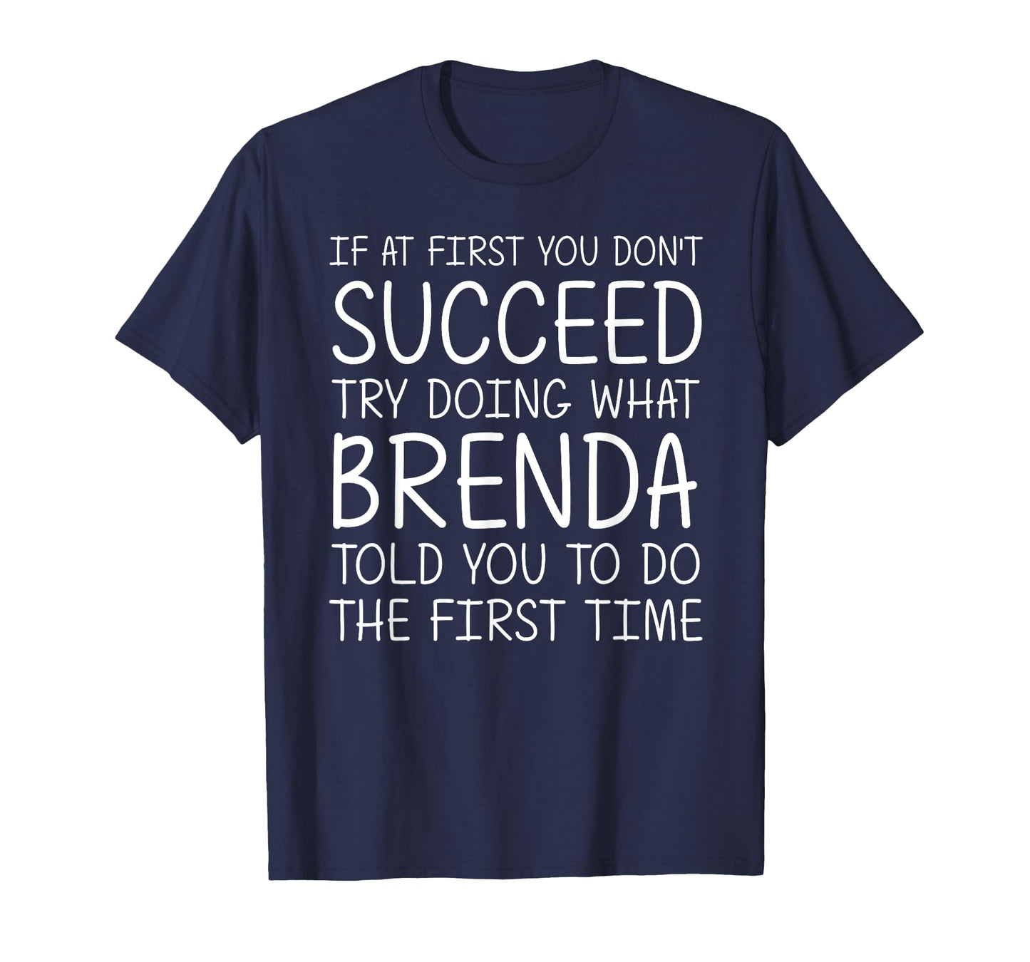 BRENDA Gift Name Personalized Birthday Funny Christmas Joke T-Shirt