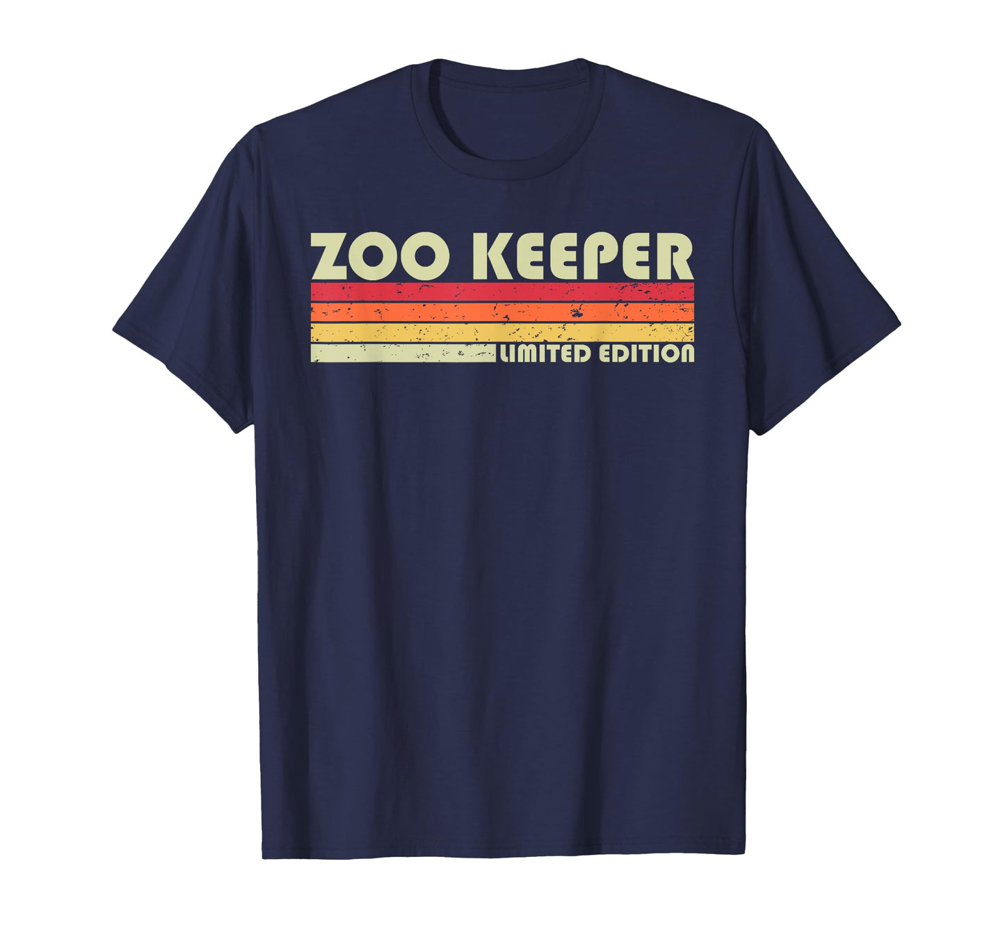 ZOO KEEPER Funny Job Title Profession Birthday Worker Idea T-Shirt