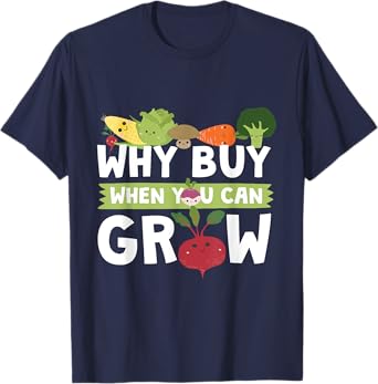 Gardening Tee Shirt for the Organic Vegetable Gardener T-Shirt