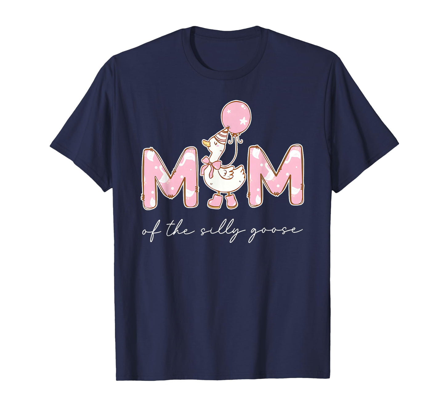 Mom of The Silly Goose Silly Goose Birthday Matching Family T-Shirt