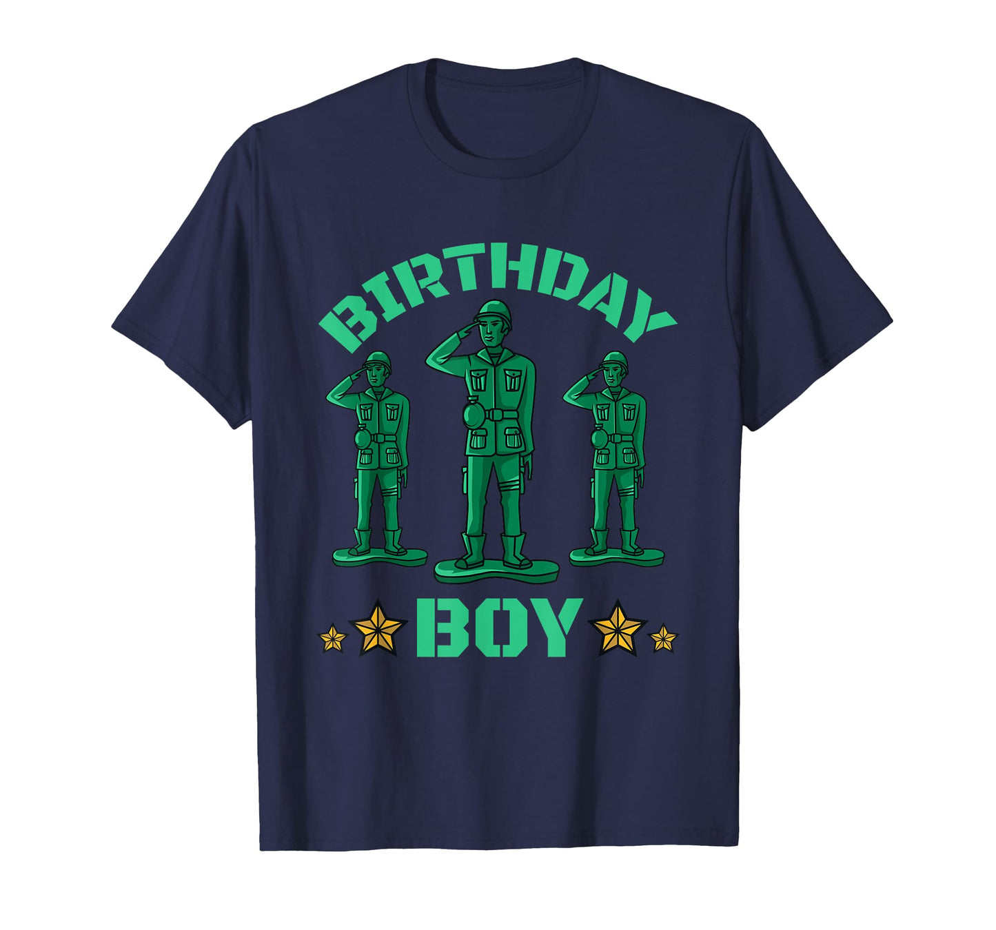 Funny Army Party Decorations Camo Birthday Boy Gift Men Kids T-Shirt