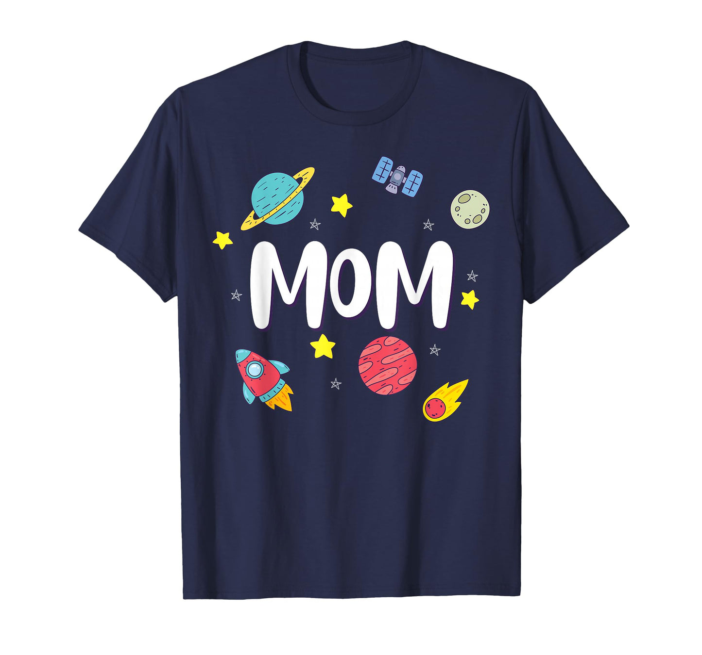 Mom Outer Space Galaxy Birthday T-Shirt