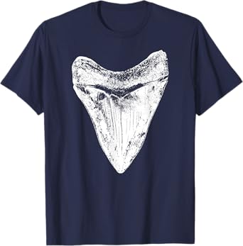 Megalodon Shark Tooth T-Shirt | Meg Sharks Teeth Gift TShirt T-Shirt