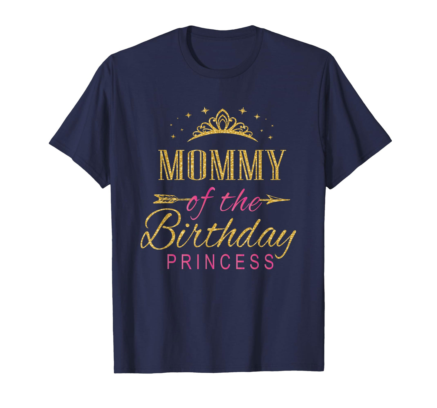 Mommy Of The Birthday Princess Girls Party T-Shirt