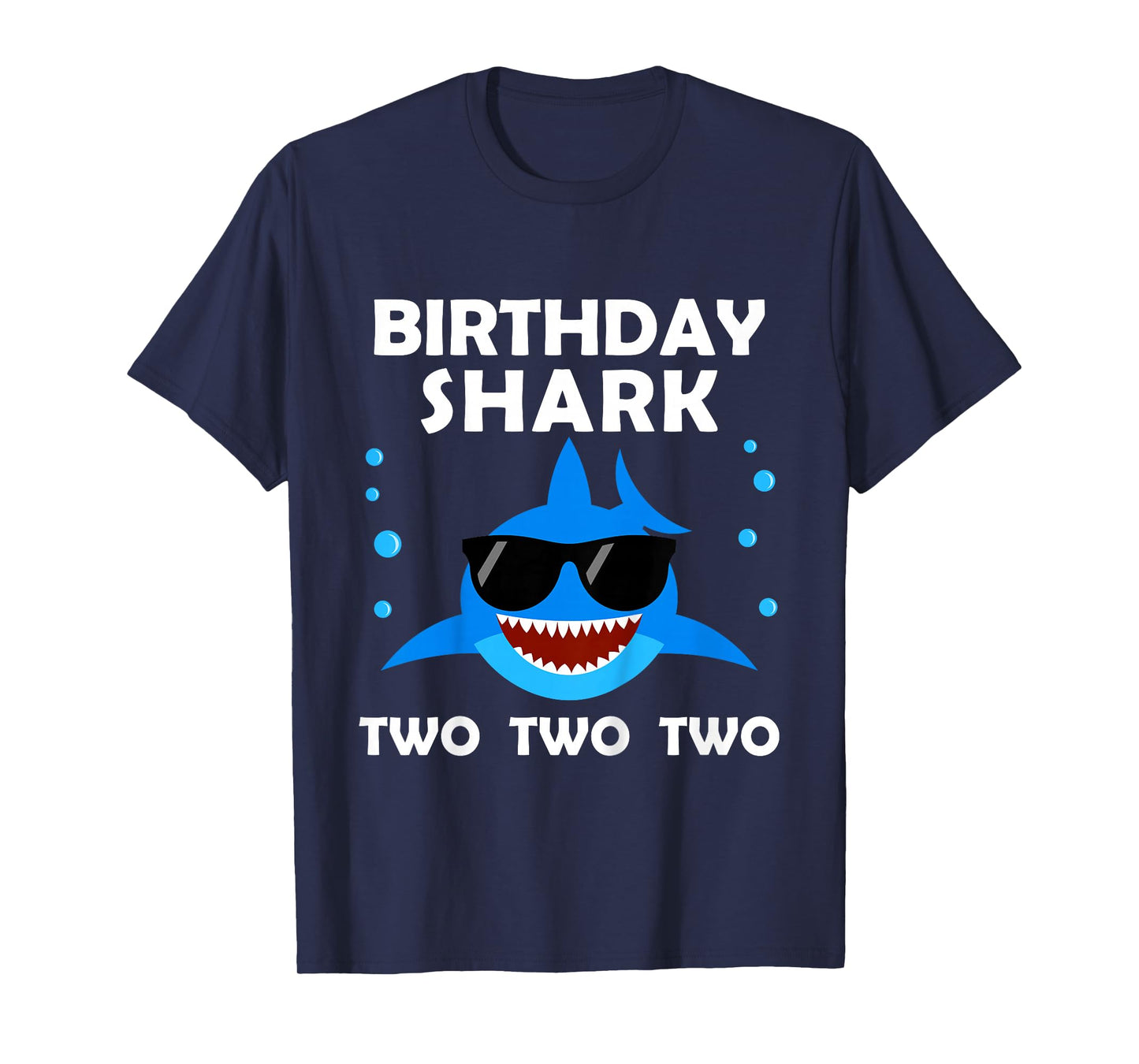 2nd Birthday Boy Shark Two Matching Party Gifts for Kids T-Shirt