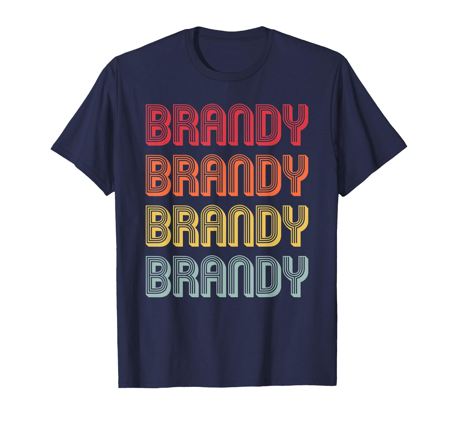 BRANDY Gift Name Personalized Retro Vintage 80s 90s Birthday T-Shirt