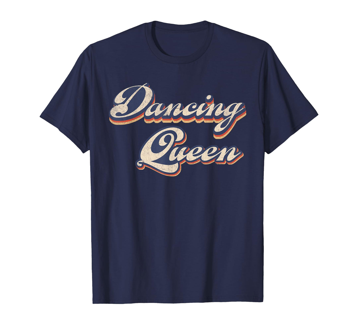 Dancing Queen Retro Dance Mom Vintage Dancing 70s T-Shirt