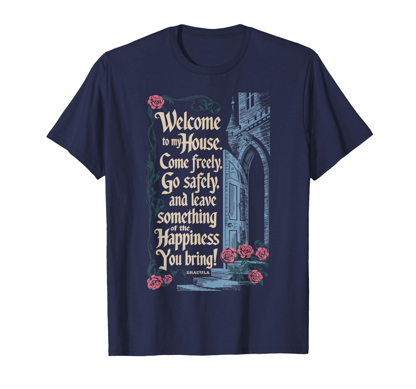 Dracula Horror Bram Stoker Vampire T-Shirt
