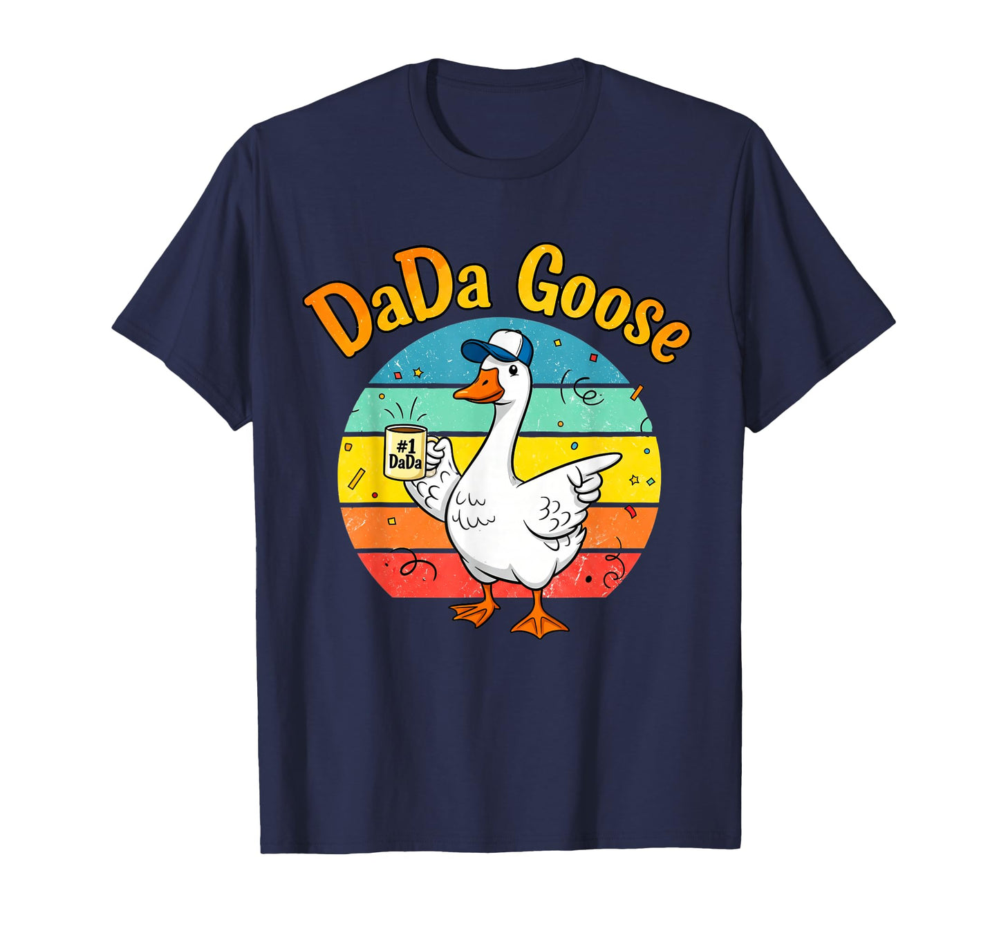Silly Goose Dada 1st Birthday Matching Family Party T-Shirt
