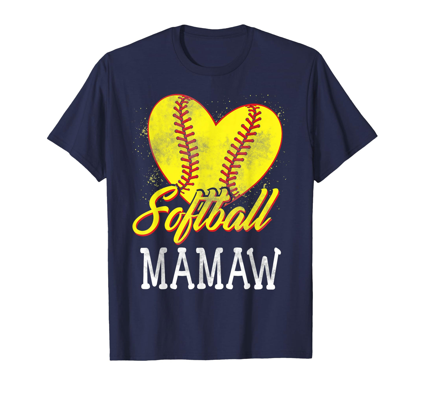 Softball Mamaw T-Shirt Softball Player T-Shirt