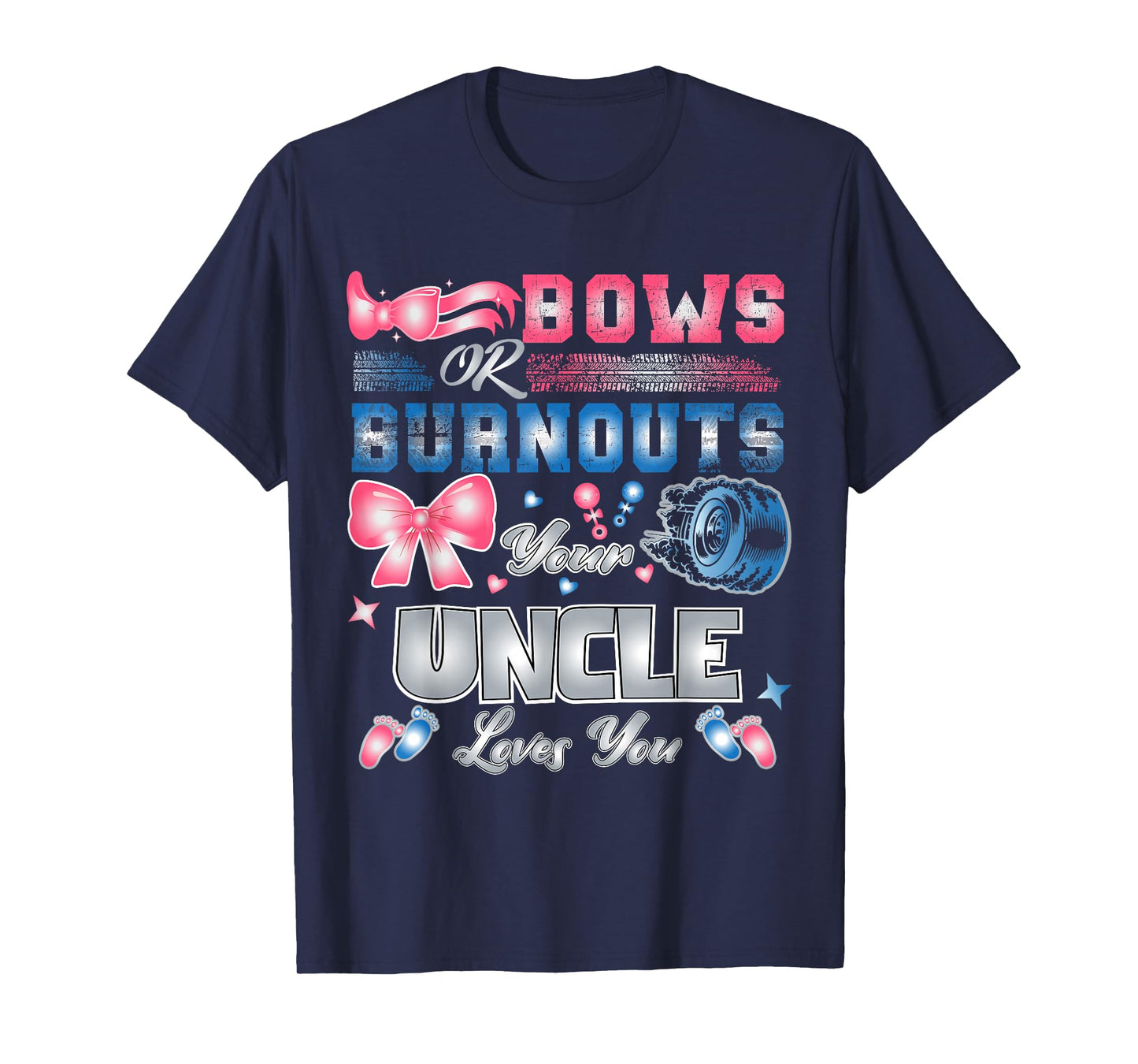 Keeper Of The Gender Bows Or Burnouts Your Uncle Loves You T-Shirt