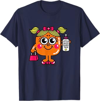 Little Miss Fake Tan Funny Beauty Self-Tanning Humor T-Shirt