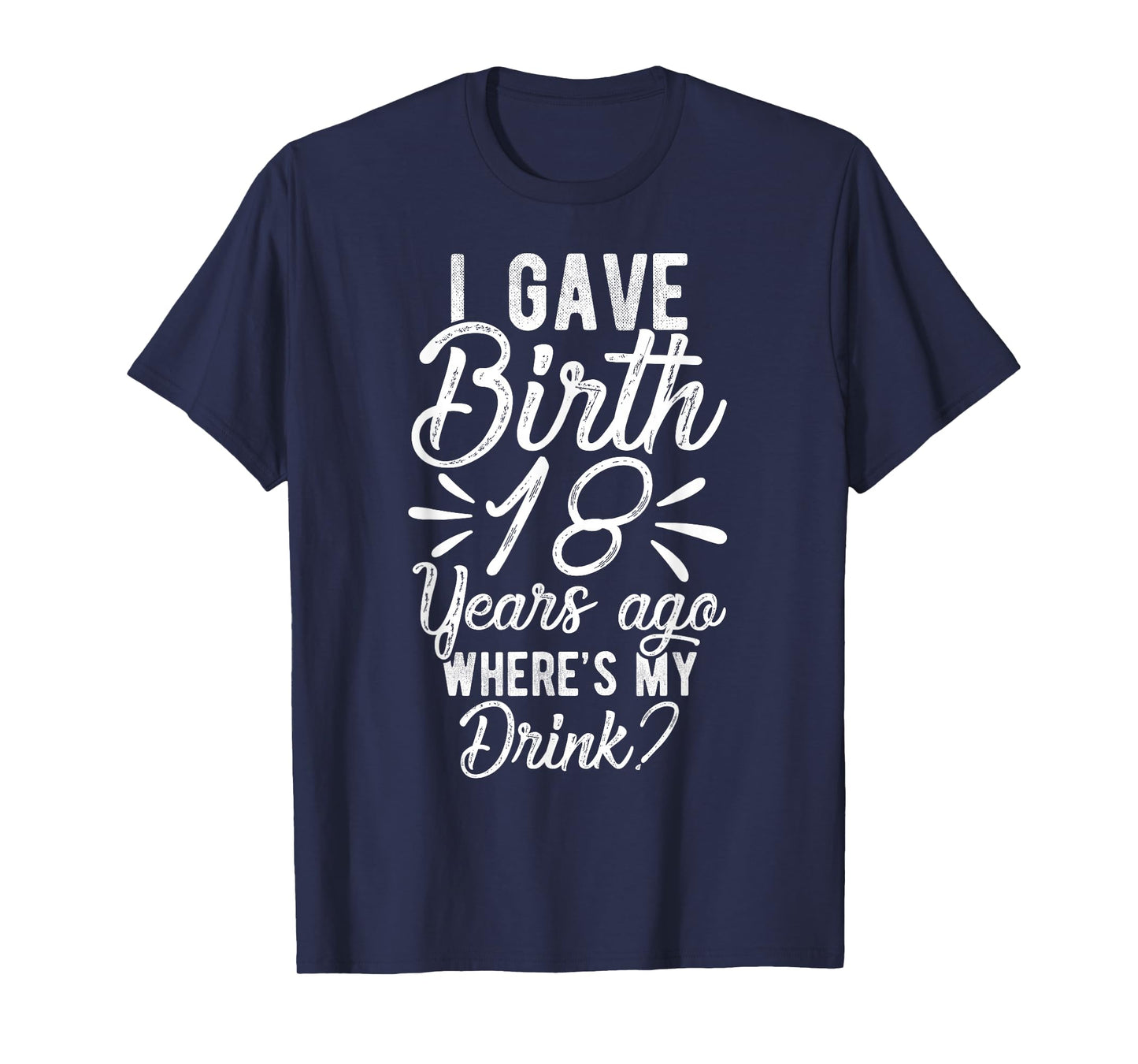 18th Birthday Mom of 18 Year Old Son Daughter Birthday T-Shirt
