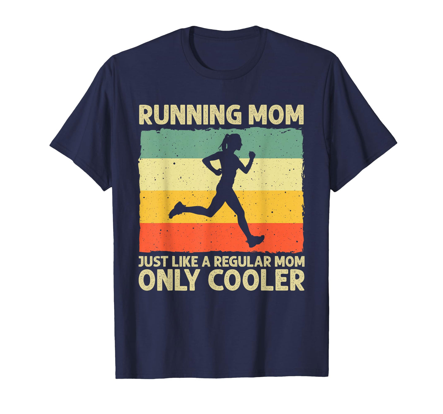 Funny Running For Women Mom Marathoner Runner Coach Racing T-Shirt