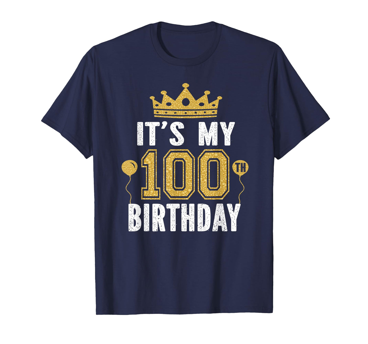 It's My 100th Birthday Gift For 100 Years Old Man And Woman T-Shirt