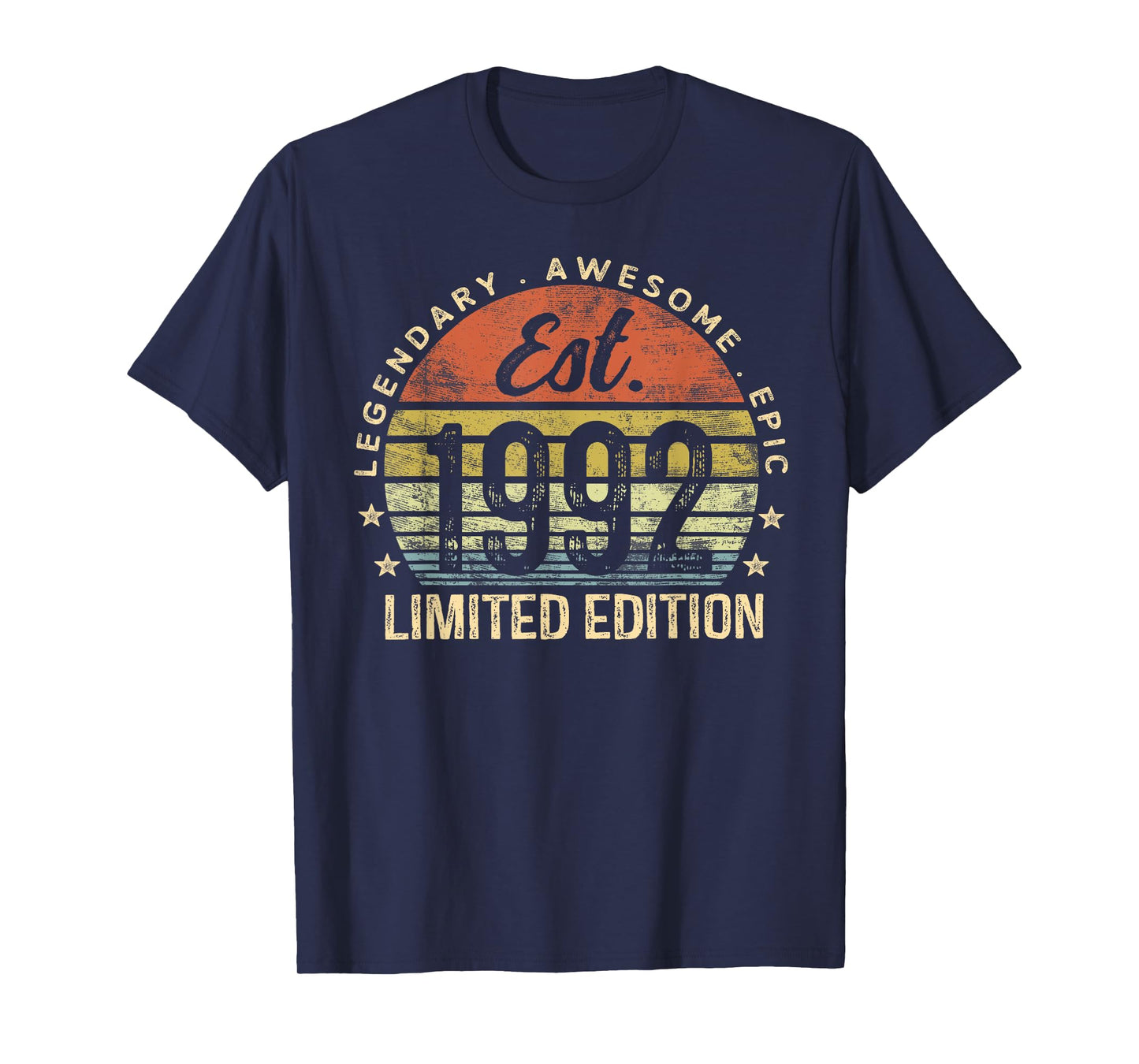 Est 1992 Limited Edition 33rd Birthday Gifts 33 Year Old T-Shirt