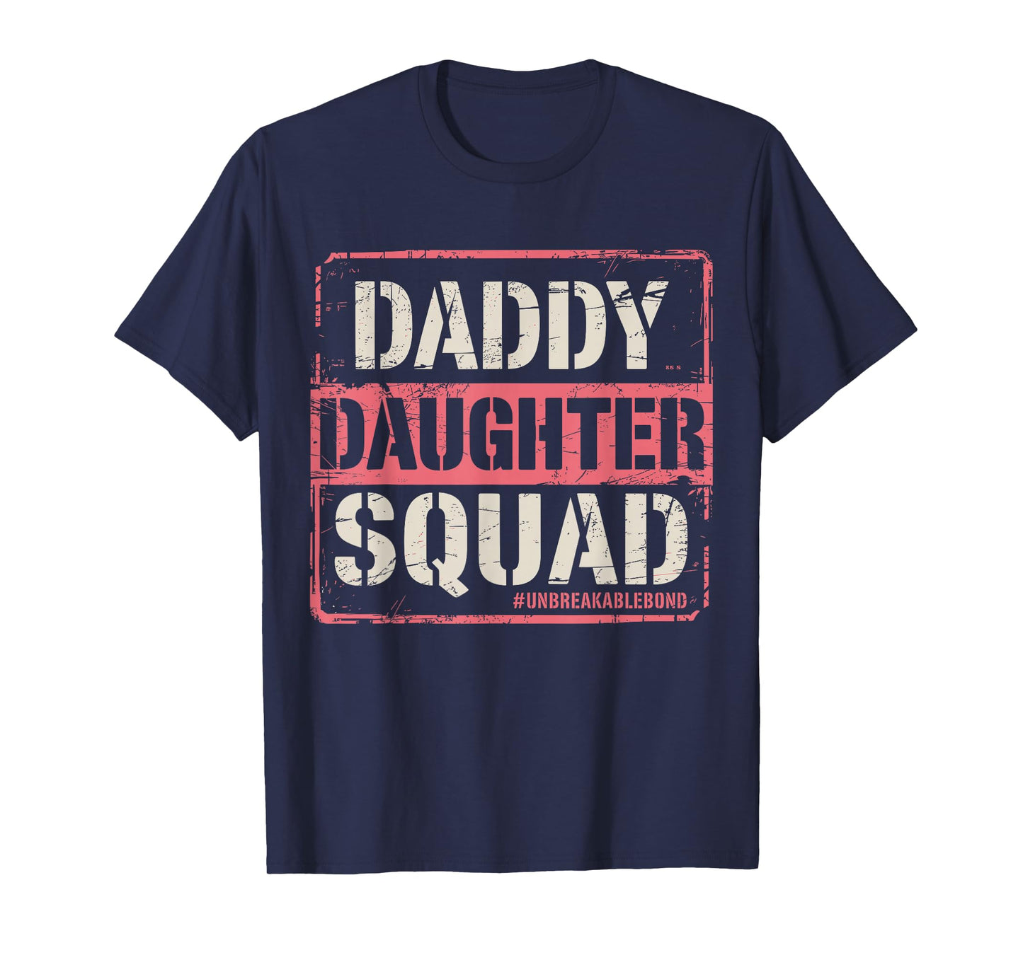 Daddy Daughter Squad Fathers Day Matching Dad and Daughter T-Shirt