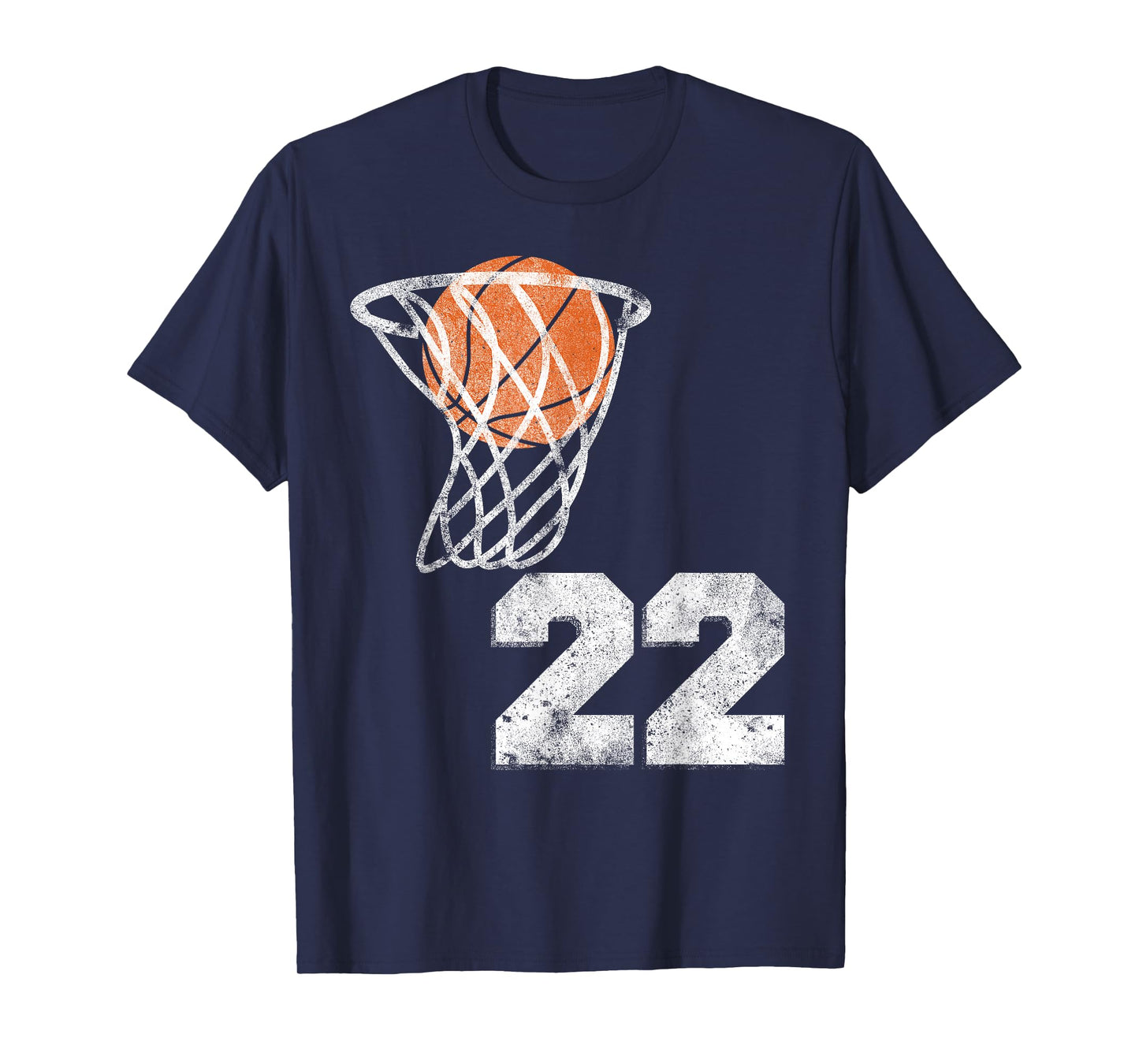 Vintage Basketball Jersey Number 22 Player Number T-Shirt