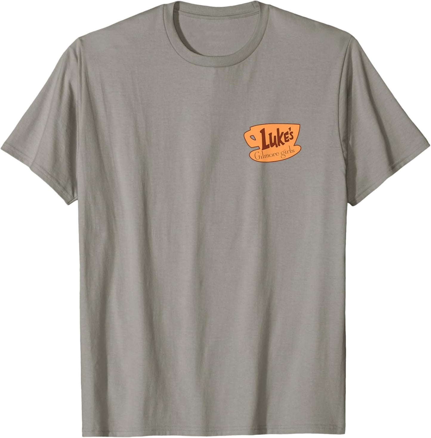 Gilmore Girls Eat at Luke's Diner Front and Back TV Show T-Shirt