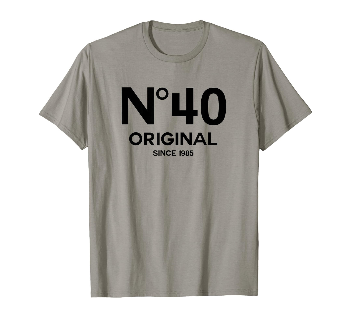 No 40 Original 40th Birthday Born in 1985 Fiftieth Retro T-Shirt