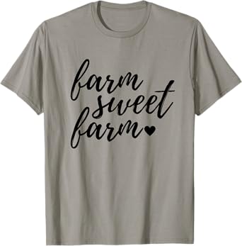 Women's Farm Sweet Farm Farmer Girl Shirt
