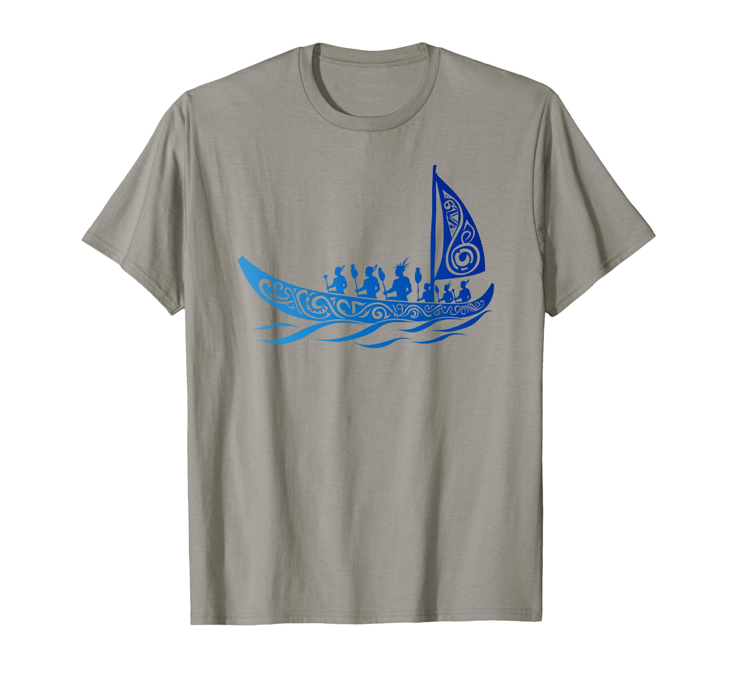 Tribal Hawaiian Outrigger Canoe Shirt - Hawaiian Tribal T-Shirt