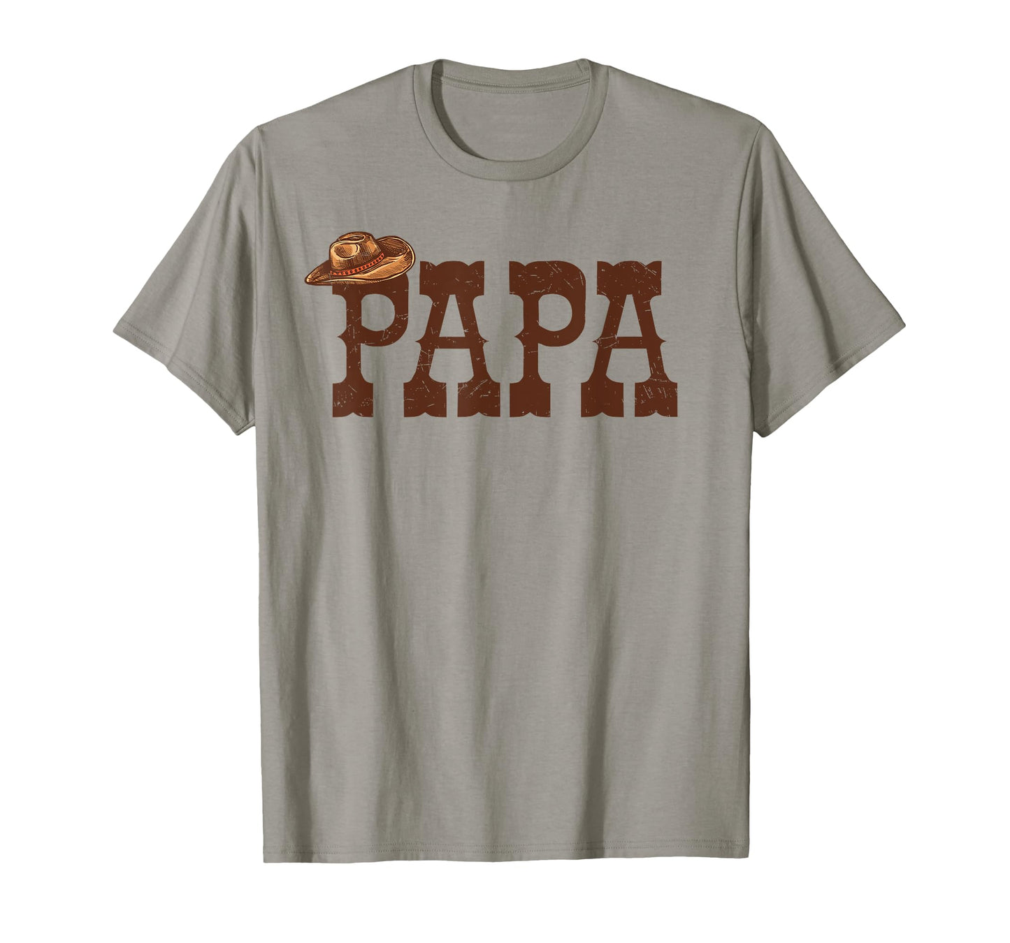 Papa Dad Western Family Matching Birthday Cowboy Cowgirl T-Shirt