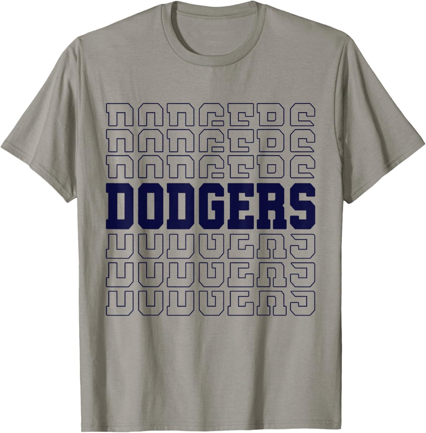 Dodgers Heart Name Design Retro Style Graphic Men Women Kid T-Shirt