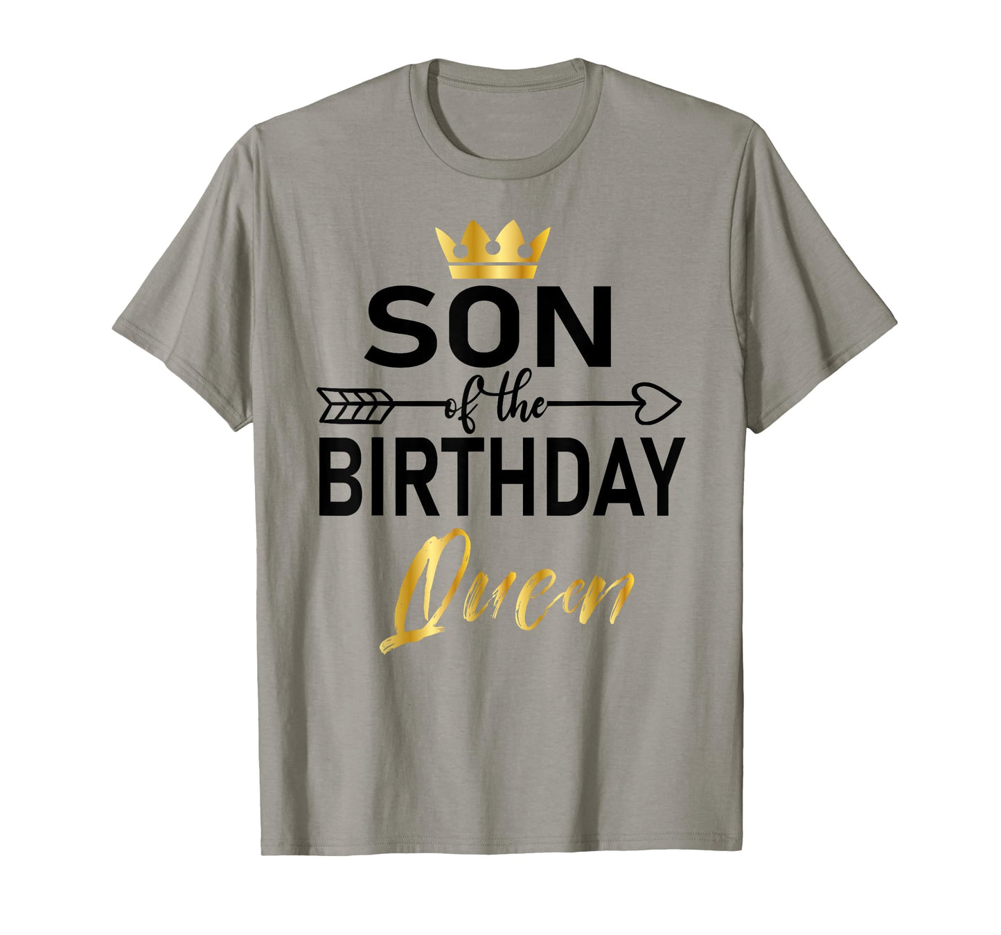 Son Of The Birthday Queen Mom's Bday matching Birthday T-Shirt